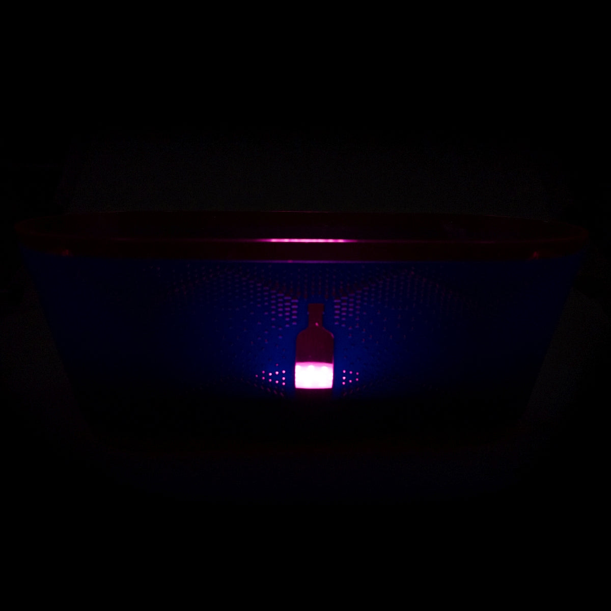 Absolute Cooler Bottle Cooler LED Cooler Tray Ice Box 50x25x19cm Ice Cubes Lumi – View 4