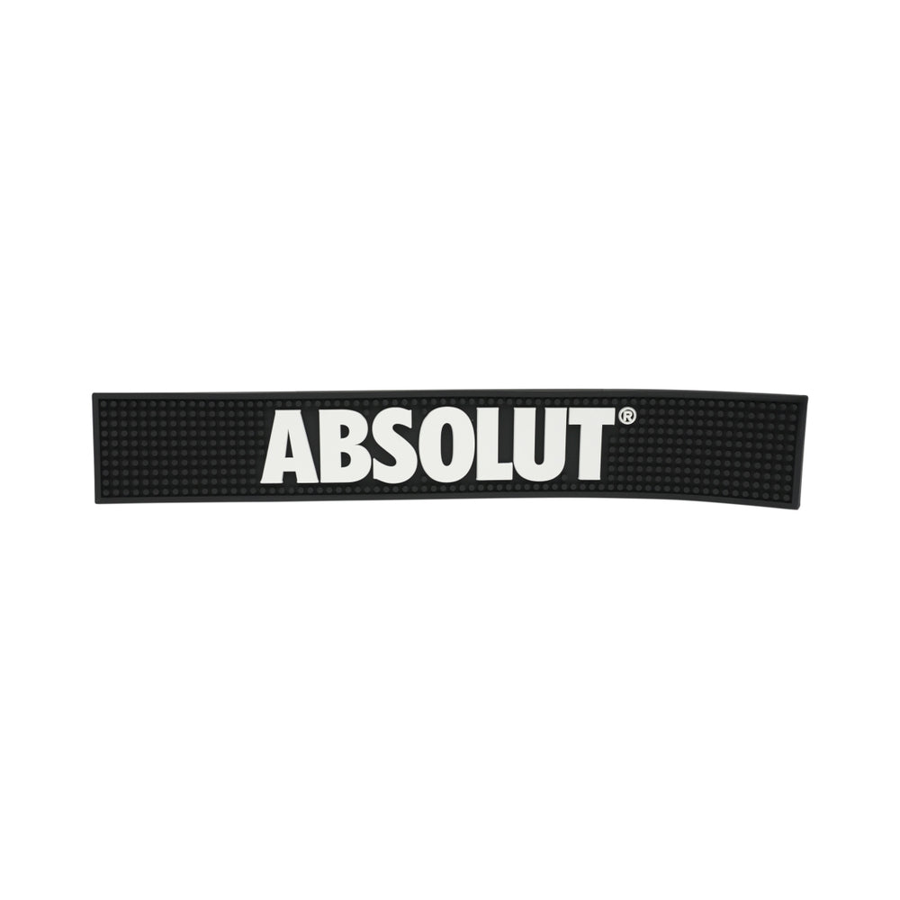 Absolut Vodka Bar Mat 59x9cm Drip Mat Glasses Runner Rubber Cocktail Bar