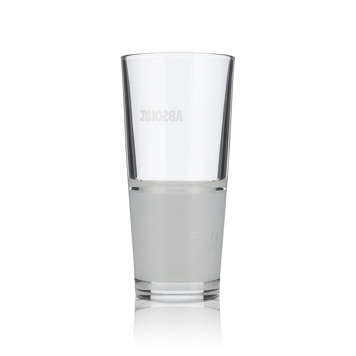 Absolut Vodka Glass 0.33l Glasses Long Drink Glass Half Satin Scandi Mug – View 2