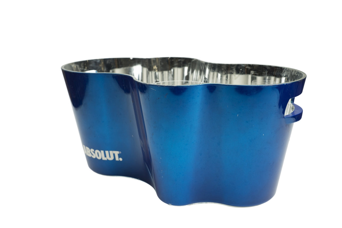 Absolut Vodka LED rechargeable bottle cooler ice cube container cooler Jeroboam blue Wellig – View 2