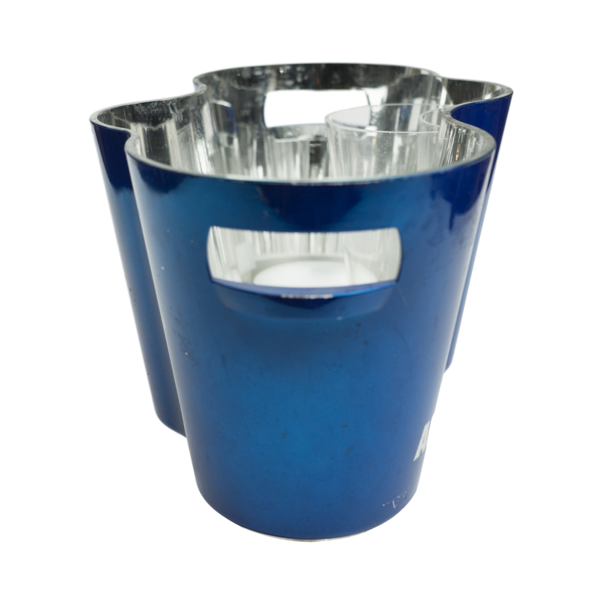 Absolut Vodka LED rechargeable bottle cooler ice cube container cooler Jeroboam blue Wellig – View 3