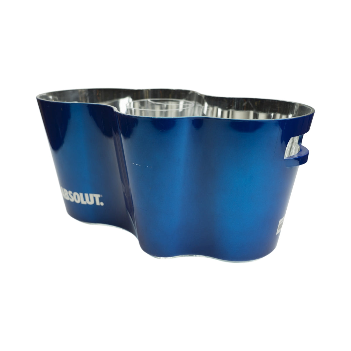 Absolut Vodka LED rechargeable bottle cooler ice cube container cooler Jeroboam blue Wellig – View 5