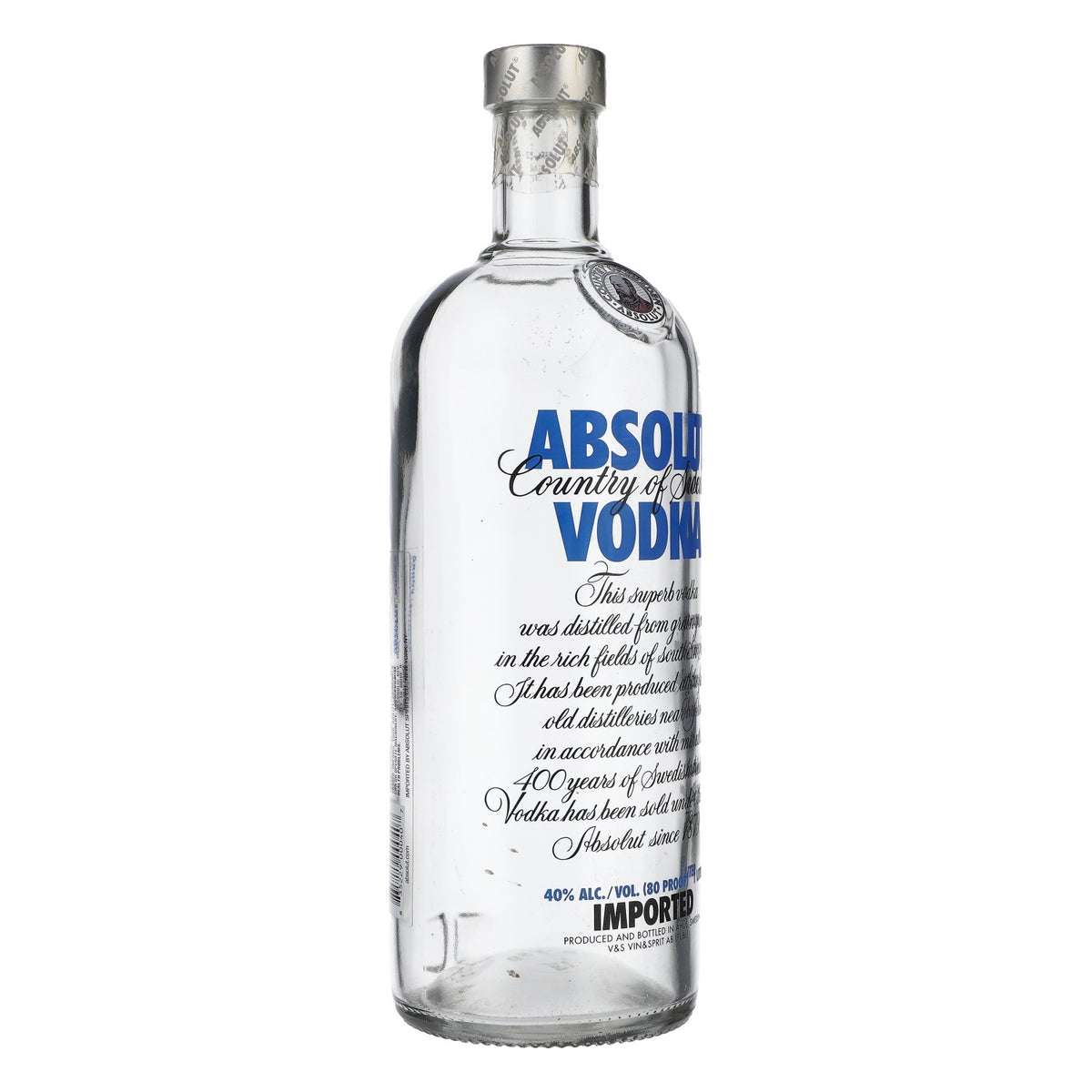 Absolut Vodka EMPTY decorative bottle Show bottle 1L display dummy bottle – View 2