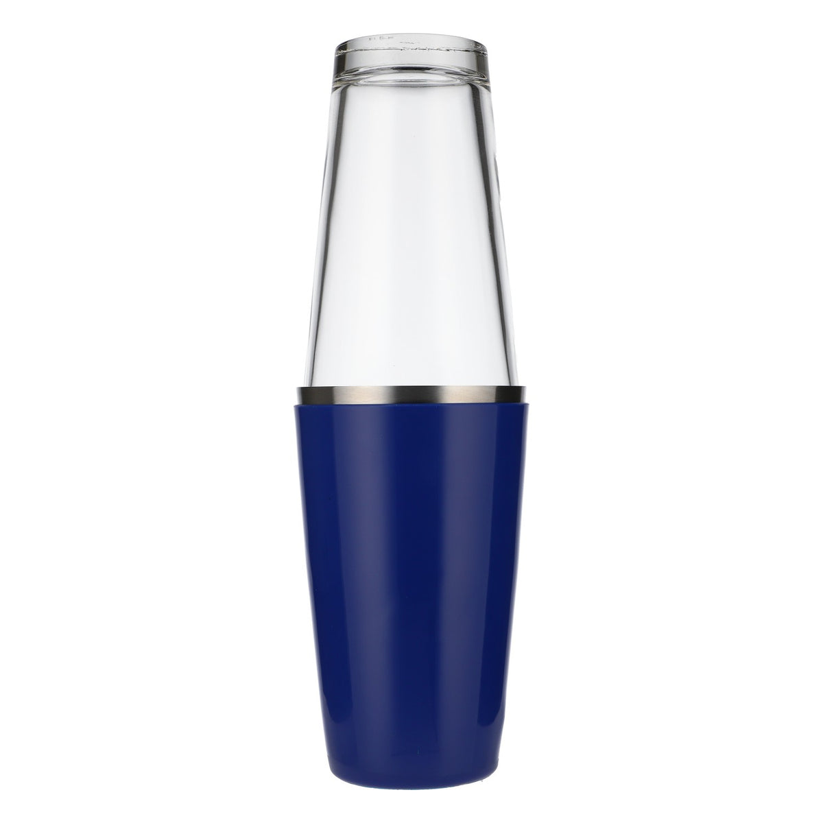 Absolut Vodka Shaker Stainless Steel Boston Shaker Stainless Steel Bar Accessories Blue 2-piece – View 3
