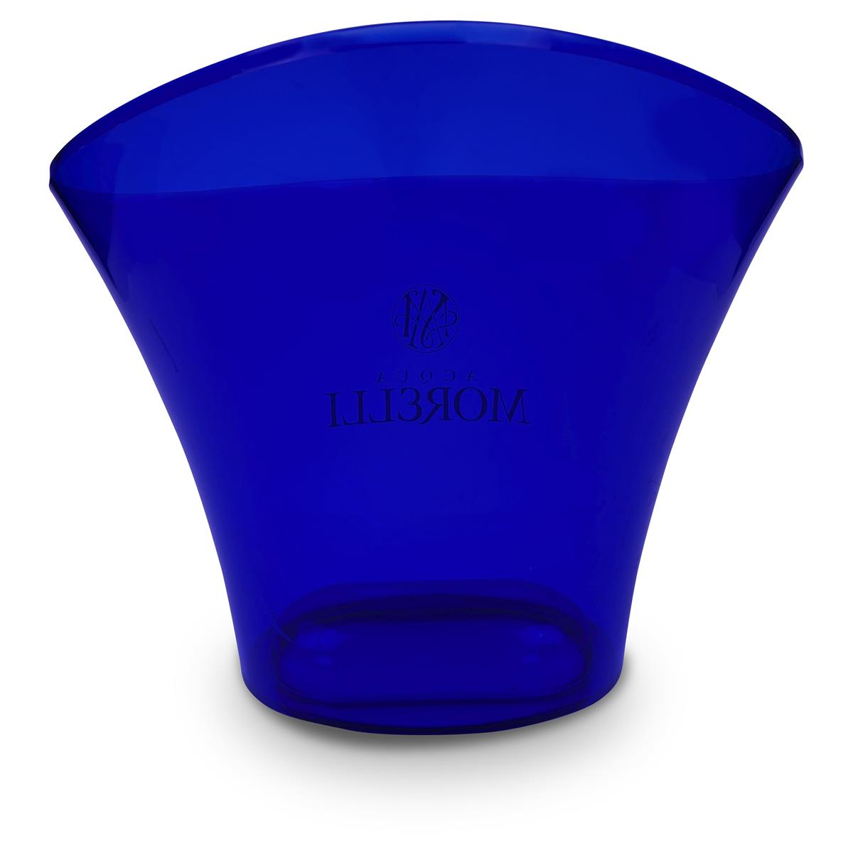 Acqua Morelli water bottle cooler ice cube tray blue open – View 2