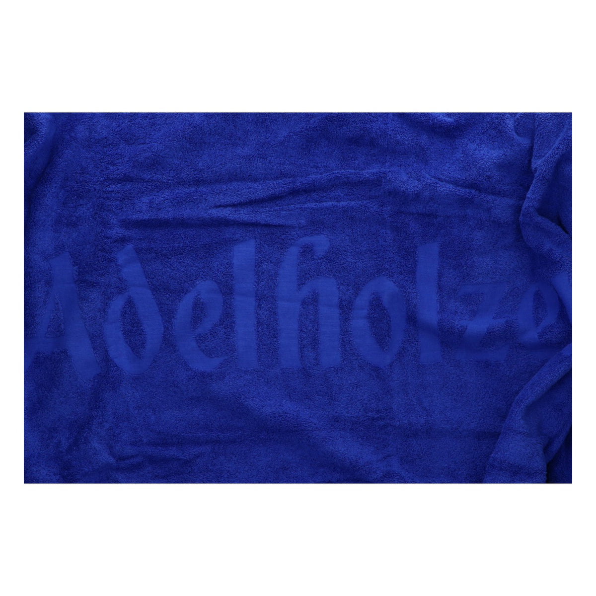 Adelholzener Water Towel 150x100 cm Blue Cotton Beach Sauna Bath – View 2