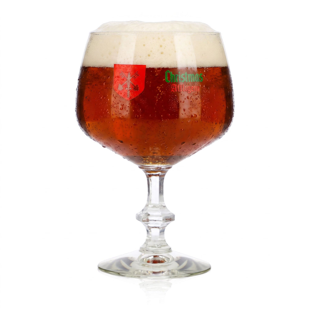 Affligem Beer Glass, 0.4 L, Goblet, Christmas, Leroy