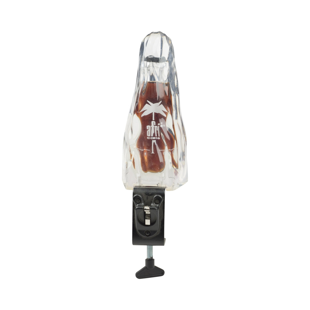 Afri Cola display bottle, plexiglass + bottle opener, table attachment, decorative bar accessory – View 3