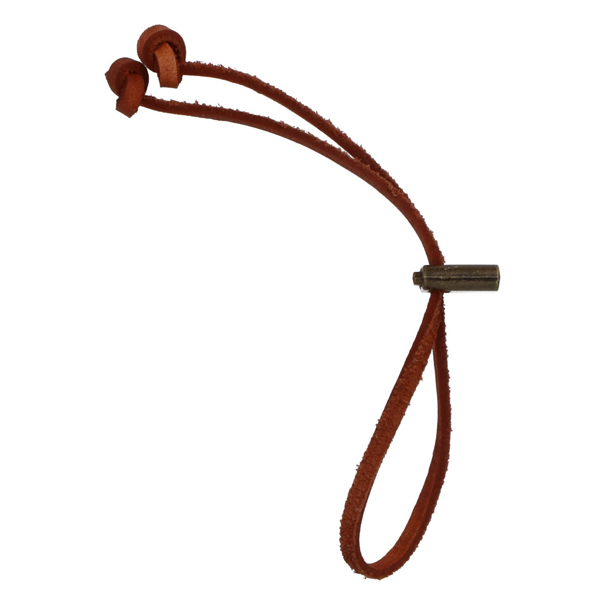 American Spirit pouch band tobacco pouch closure leather button saver – View 2