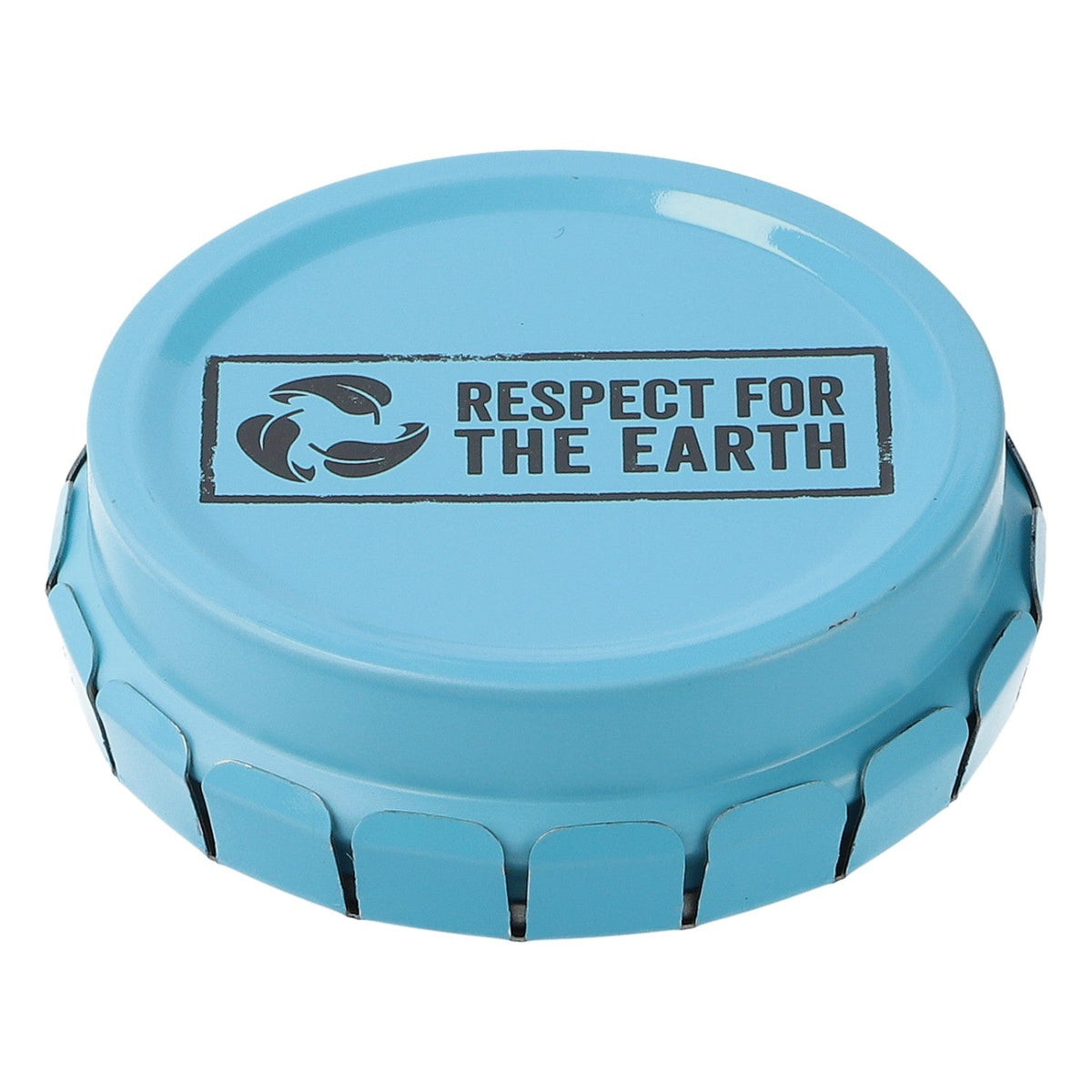 5x American Spirit Cigarette Ashtrays Beach Ashtrays Tin Can Mini Blue – View 5
