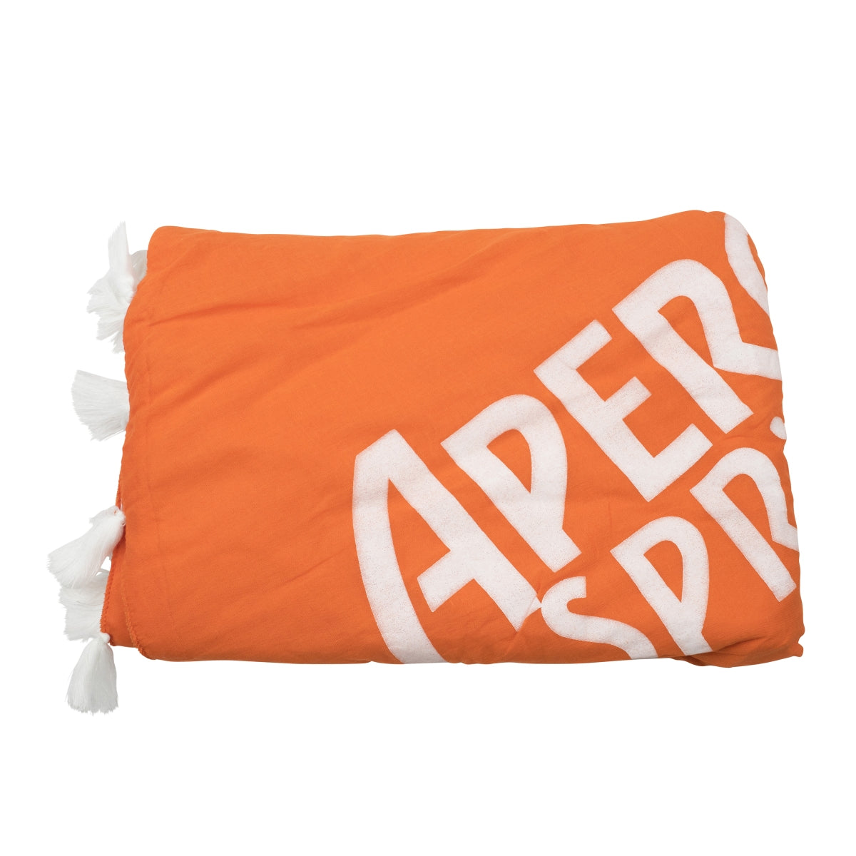 Aperol Spritz Blanket Round Ø135cm Beach Lake Picnic Garden Park Cover Blanket