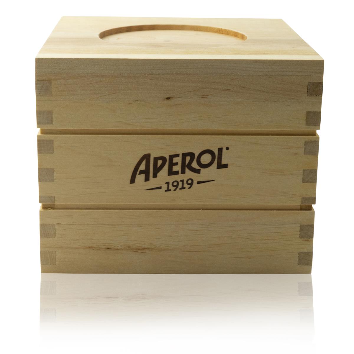 Aperol Spritz Display Box Bottle Presenter Stand Table Barrel Glorifier – View 2
