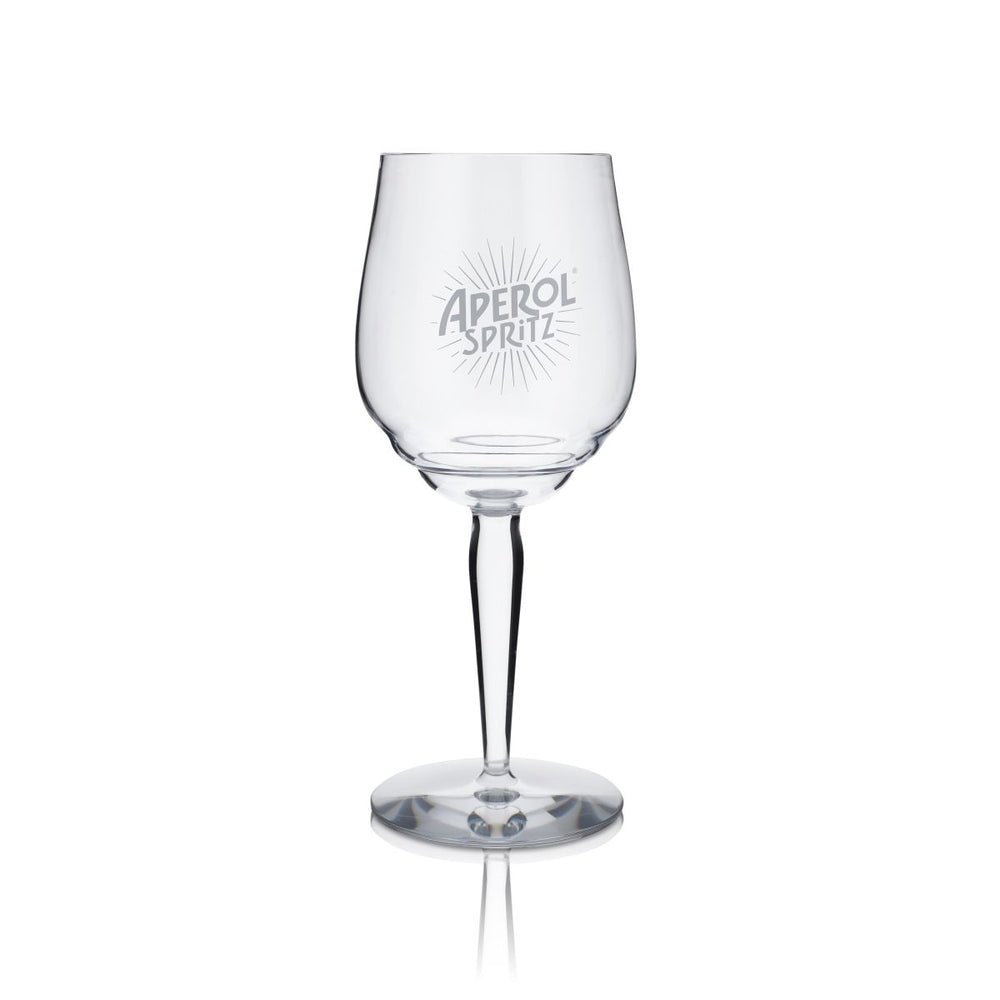 Aperol Spritz Glass 0.49l Plastic Tritan Calice Sun Logo Glasses