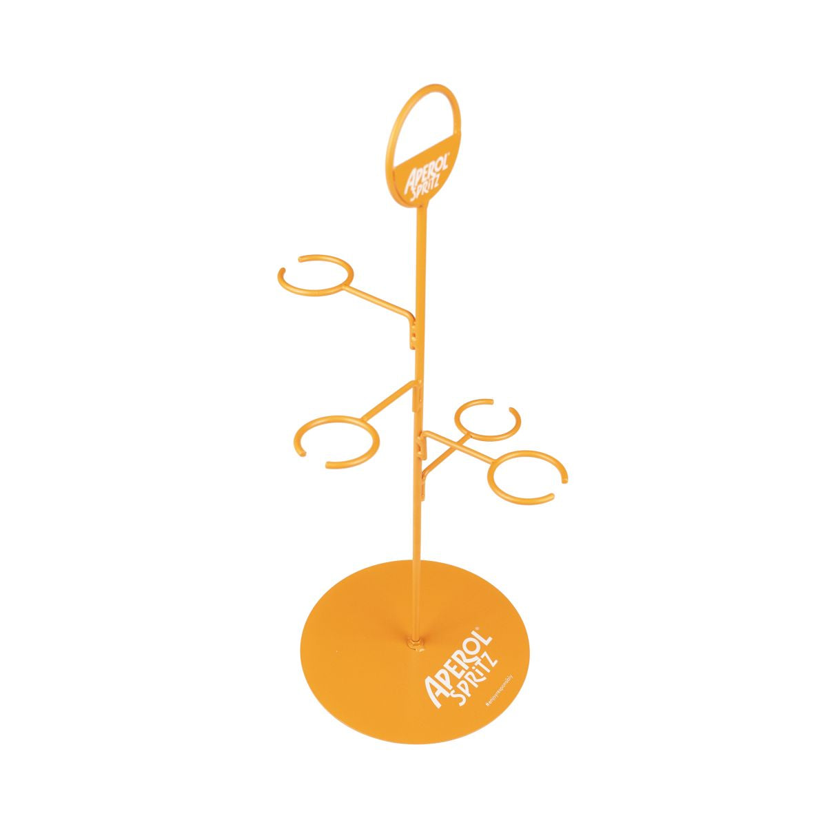 Aperol Spritz Glass Tree 4 Glasses Holder Display Decorative Gastro Advertising Merchandise – View 2