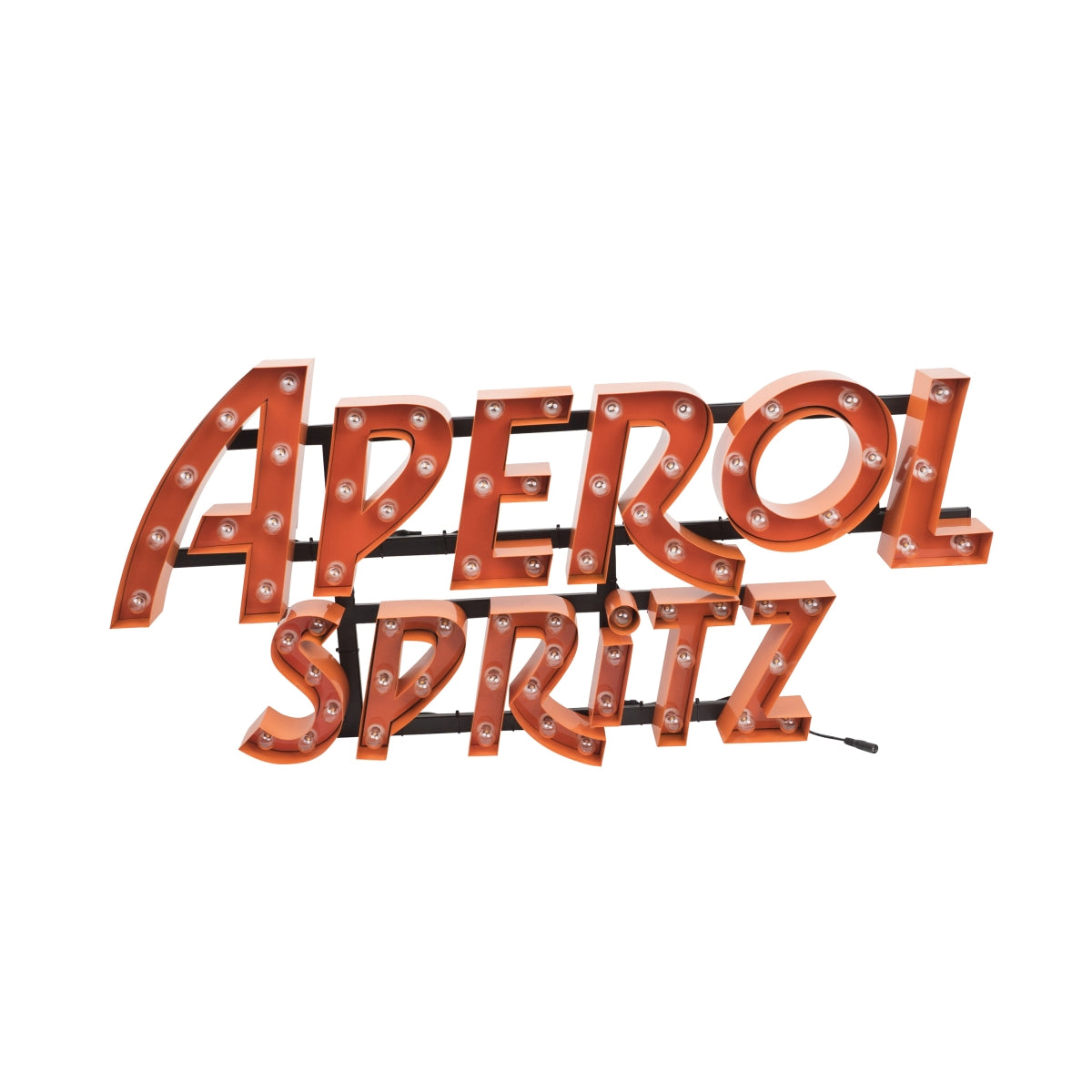 Aperol Spritz neon sign LED wall sign 95x50 orange advertising sign rare! – View 2