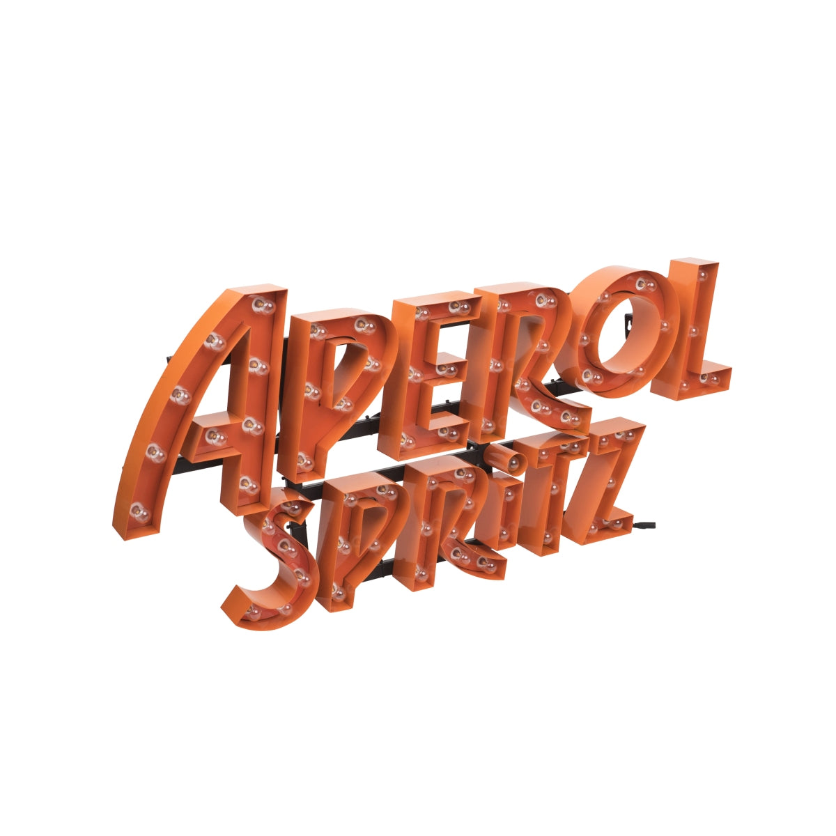 Aperol Spritz neon sign LED wall sign 95x50 orange advertising sign rare! – View 3
