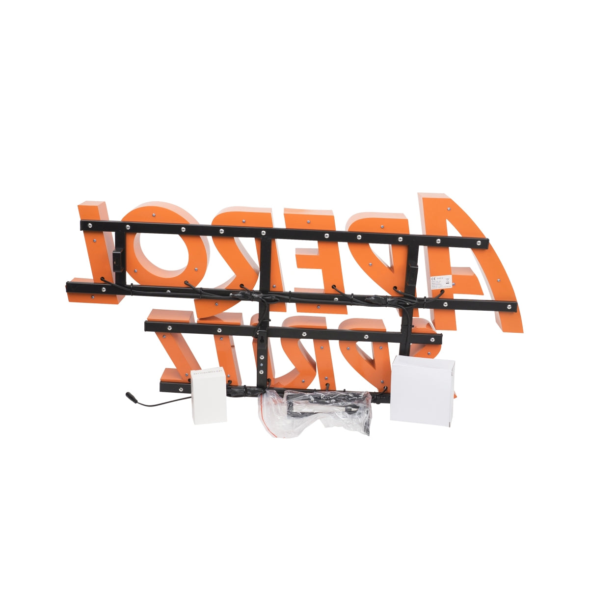Aperol Spritz neon sign LED wall sign 95x50 orange advertising sign rare! – View 4