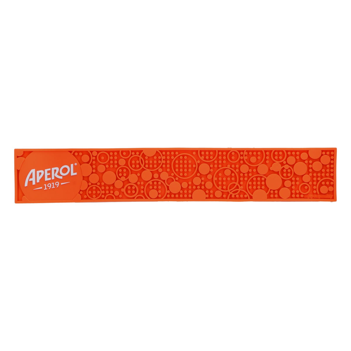 Aperol Spritz Liqueur Bar Mat Drip Mat 59x10 cm Orange "1919" Circle Motifs – View 2