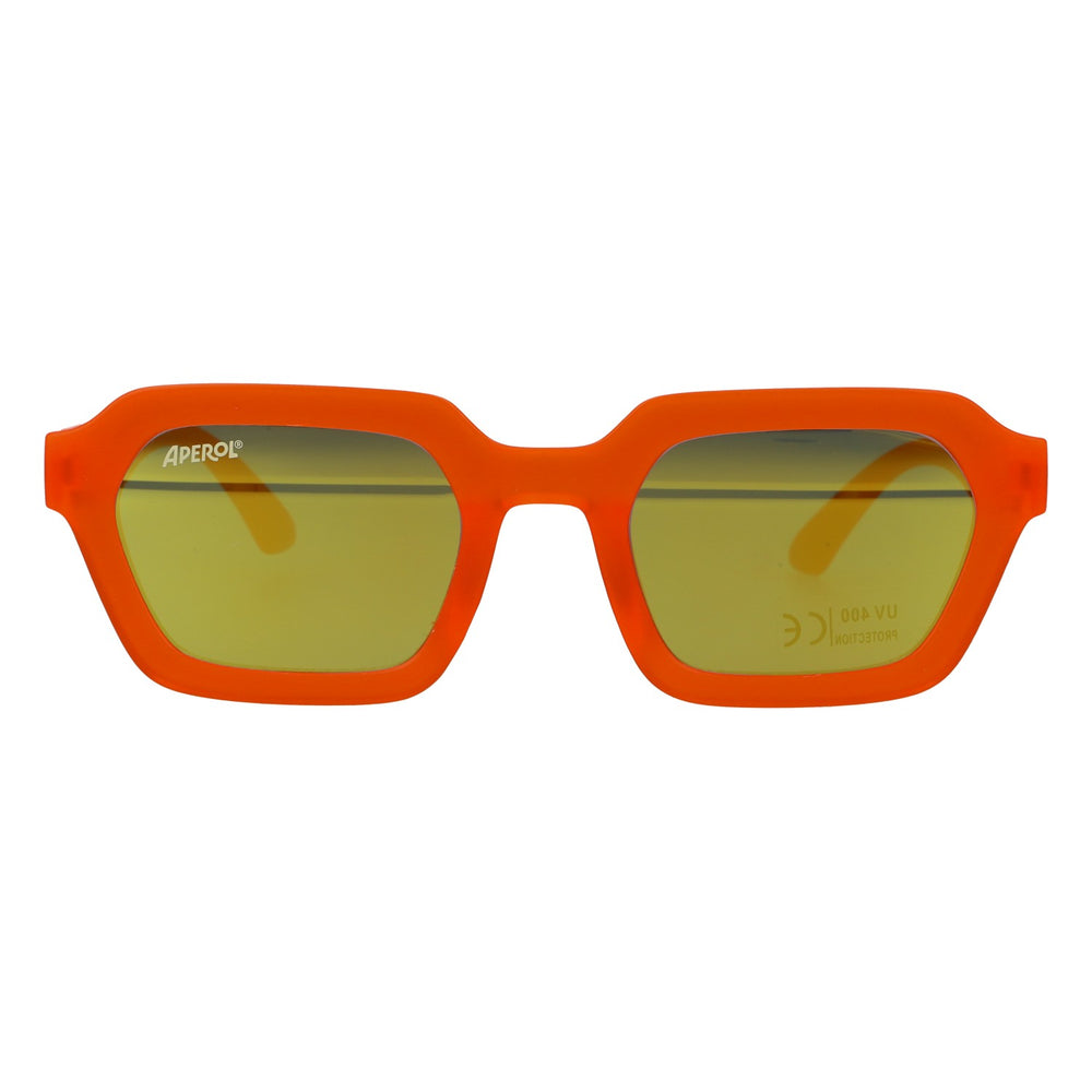 Aperol Spritz Liqueur Sunglasses, Gold Mirrored