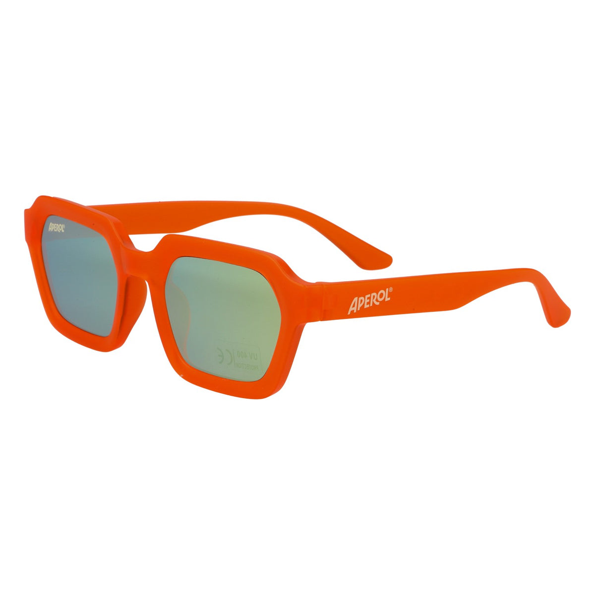 Aperol Spritz Liqueur Sunglasses, Gold Mirrored – View 3