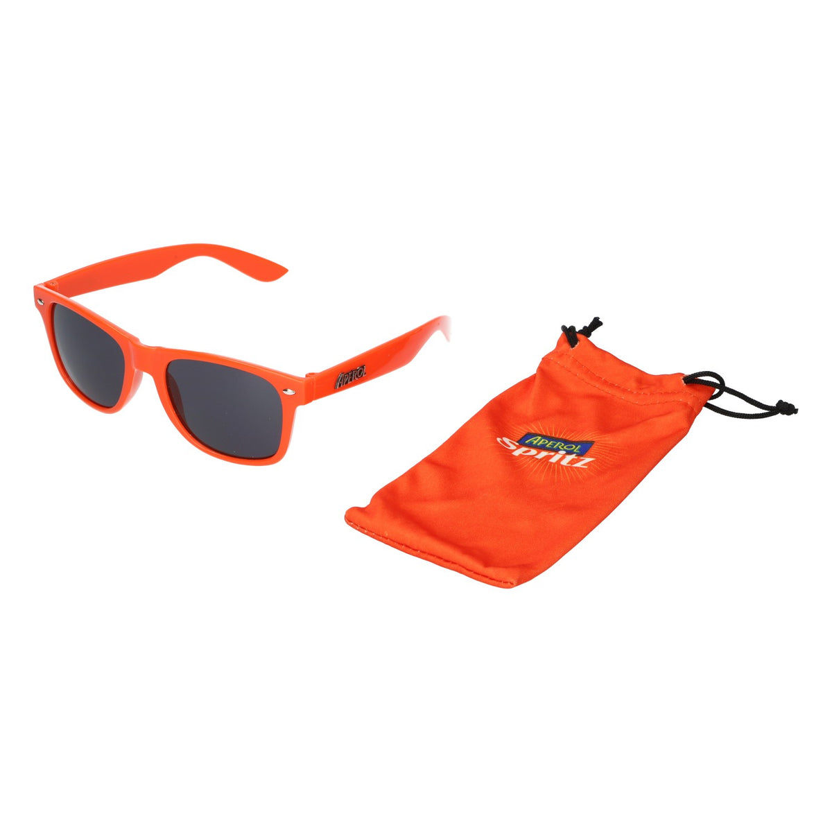 Aperol Spritz Liqueur Sunglasses Beach Glasses Orange with Pouch – View 5