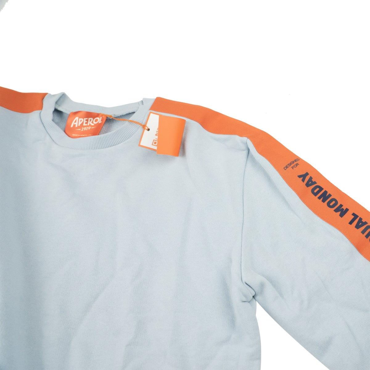 Aperol Spritz Sweatshirt Jumper "Casual Monday" Merch Sports Sweater Shirt L – View 2