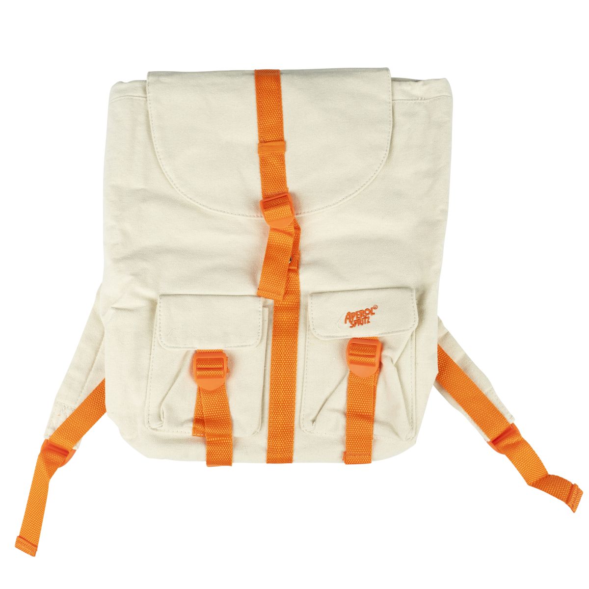 Aperol Spritz Backpack with Pockets Notebook Compartment Hiking Beach Merch
