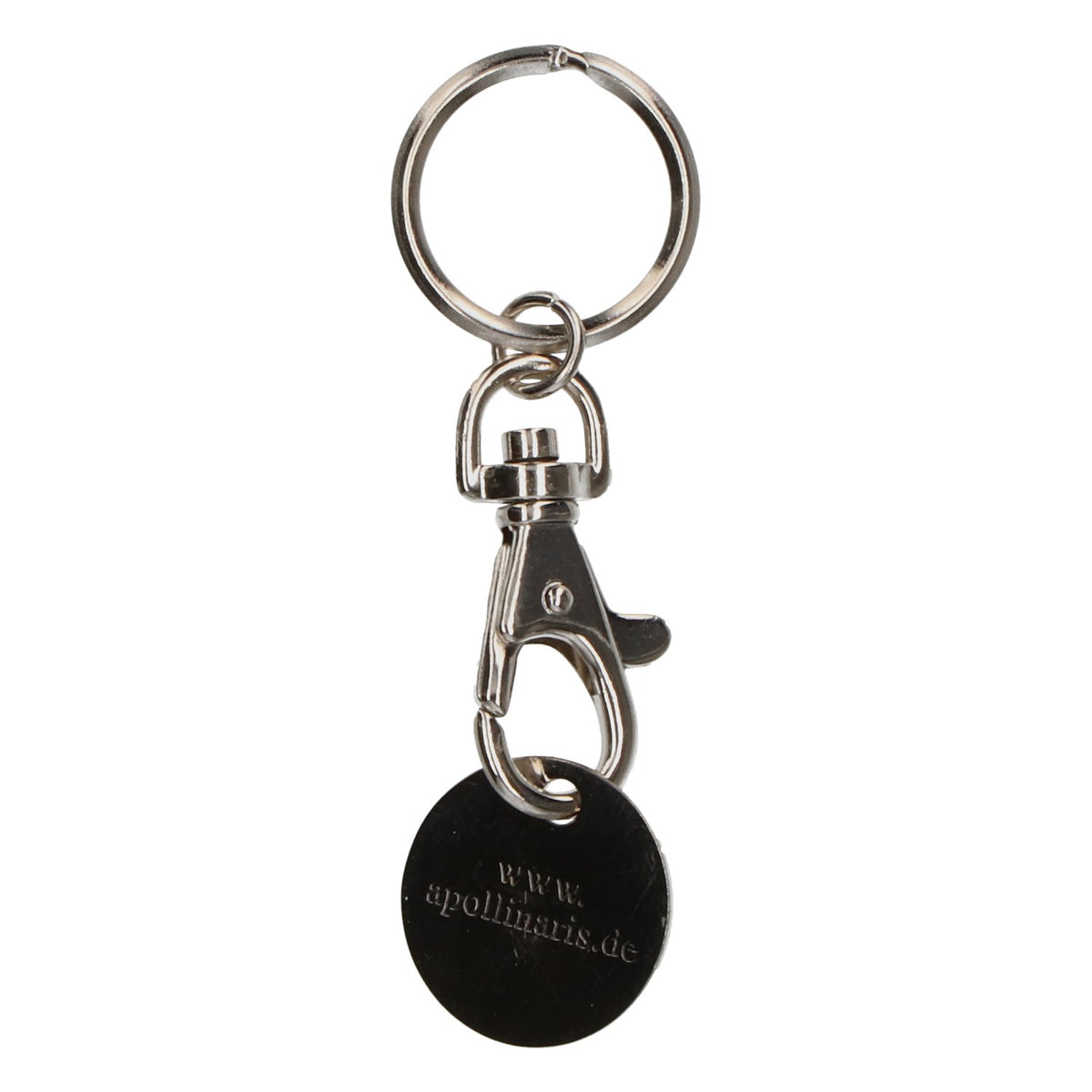 Apollinaris Water Keychain Pendant, Metal, New, Silver – View 3