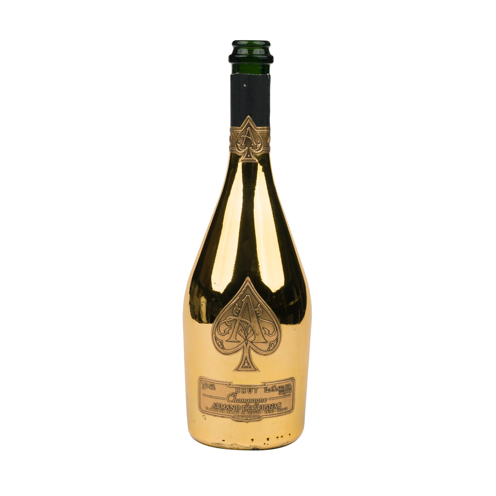 Armand De Brignac Champagne EMPTY Display Bottle 0.75l Gold Bottle Decoration Dummy