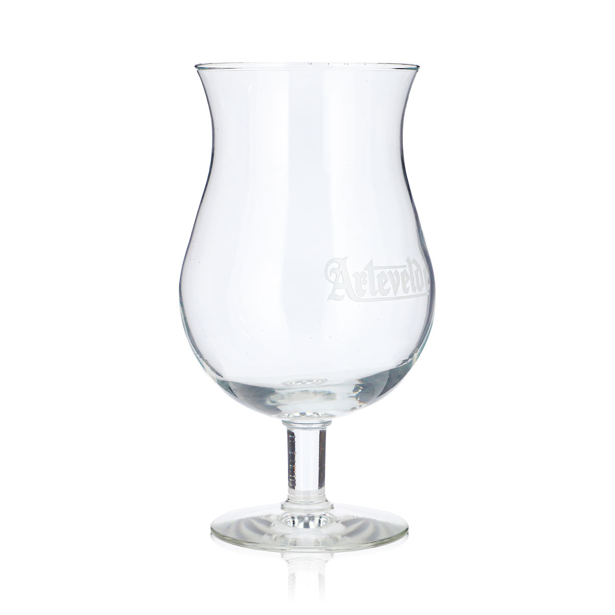 Artevelde Beer Glass, 0.6 L, Goblet, White Logo – View 3
