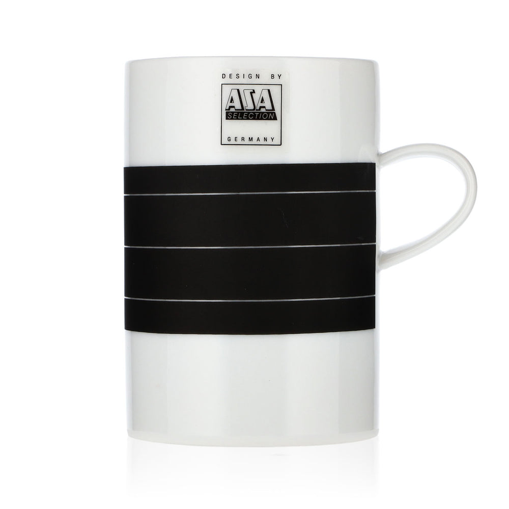 ASA Selection Coffee Mug Cup Mug with Pen Sponge White