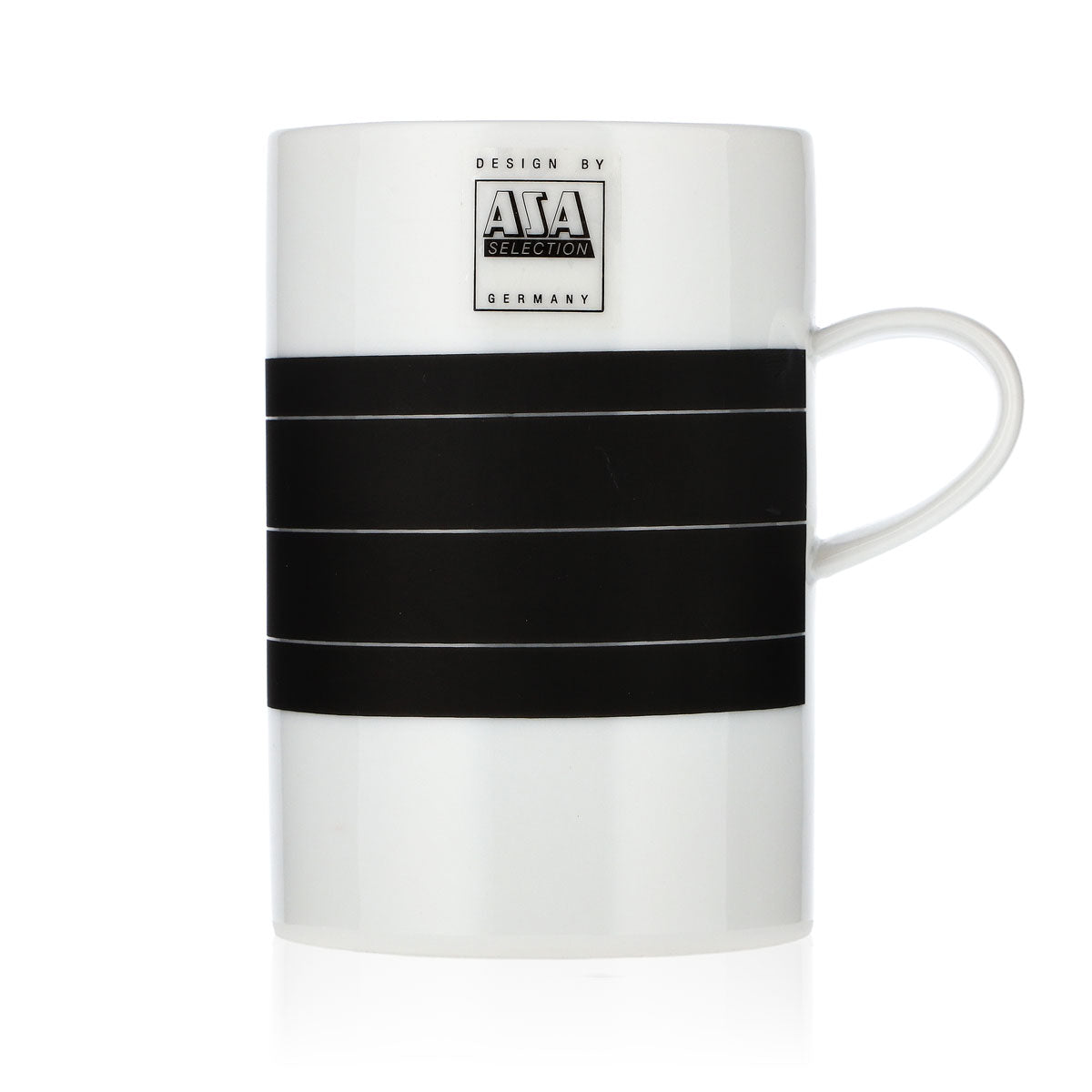 ASA Selection Coffee Mug Cup Mug with Pen Sponge White