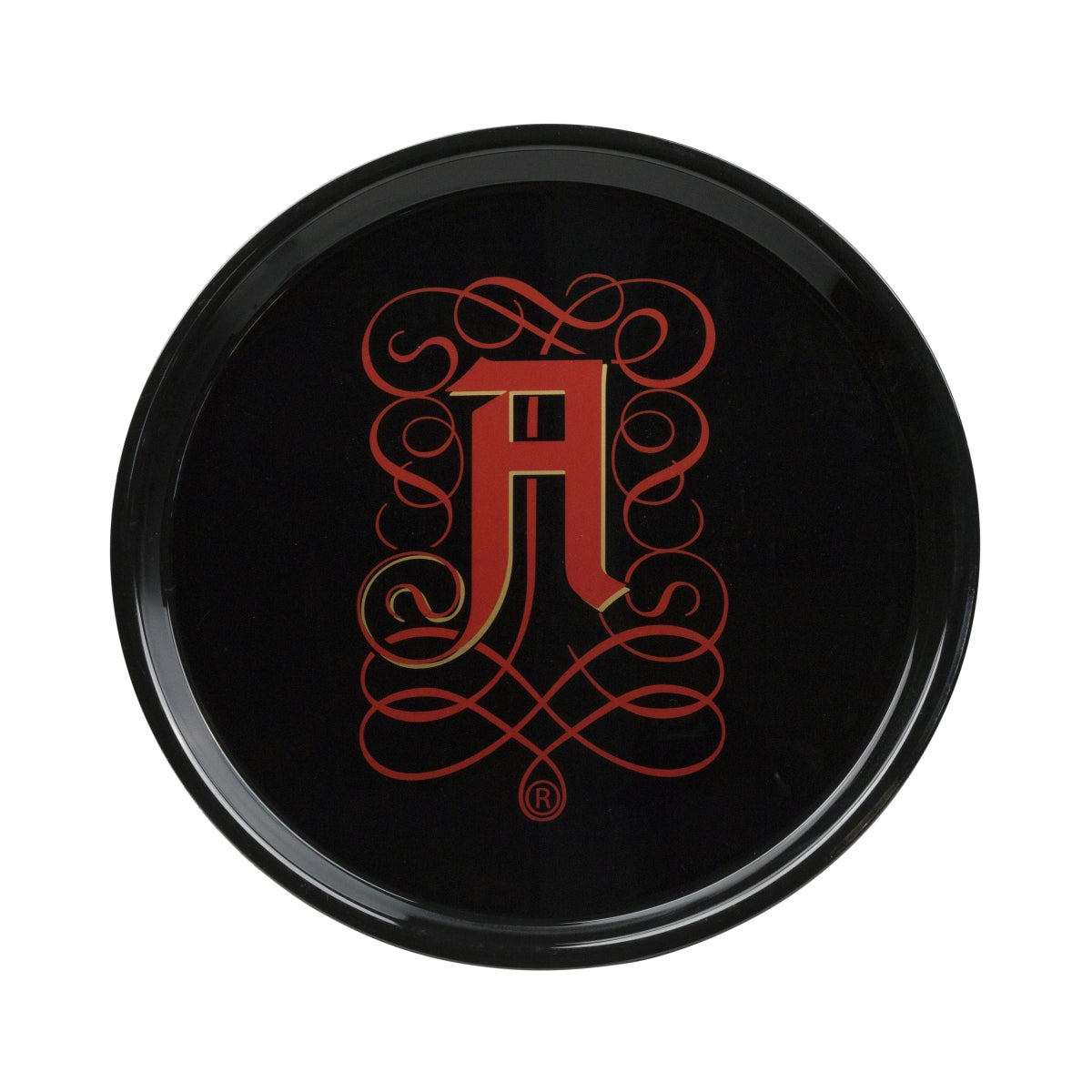 Asbach Rum Tray Waiter's Tray Serving Tray Black