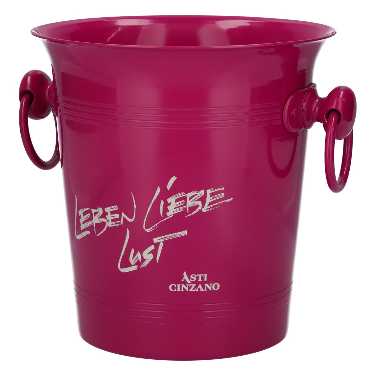 Asti Cinzano Sparkling Wine Ice Bucket Bottle Cooler Metal Purple Life, Love, Lust – View 4