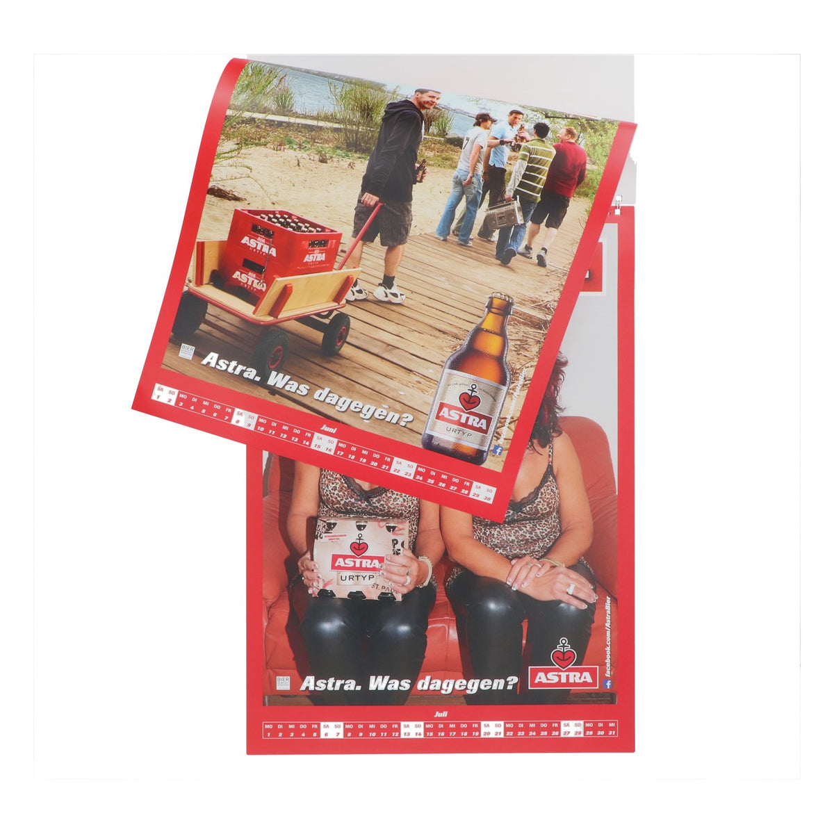 Astra Beer Calendar Wall Calendar Picture Calendar "Ring Free for 2019" – View 2