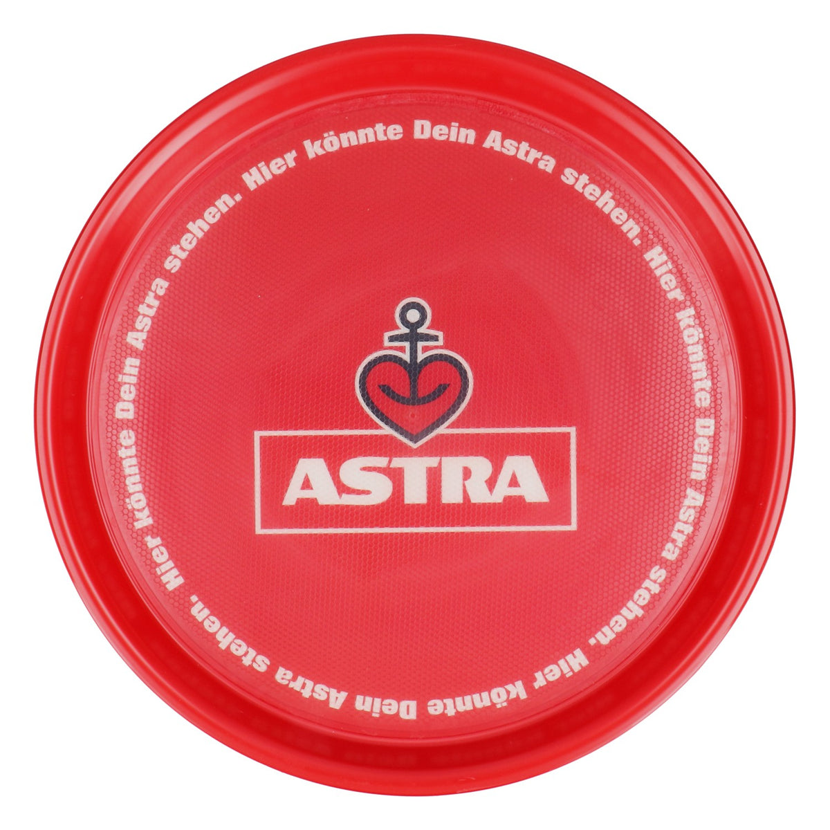 Astra Beer Round Tray Waiter's Tray "Your Astra could be here" Neighborhood
