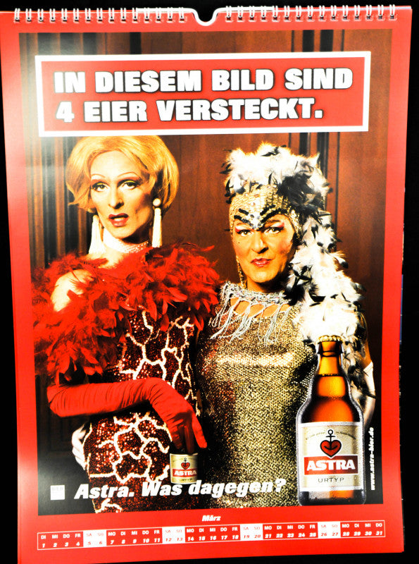 Astra Beer Wall Calendar 2016 Picture Calendar "Finally Six-Packs for Everyone" – View 4