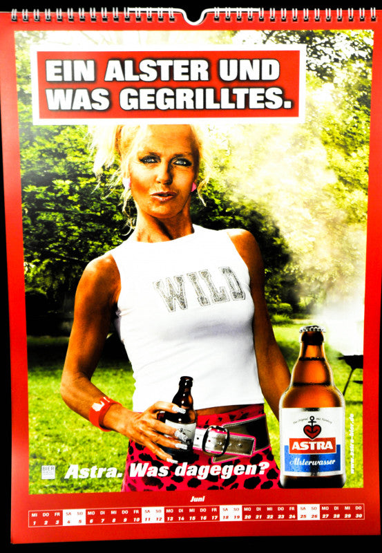 Astra Beer Wall Calendar 2016 Picture Calendar "Finally Six-Packs for Everyone" – View 5
