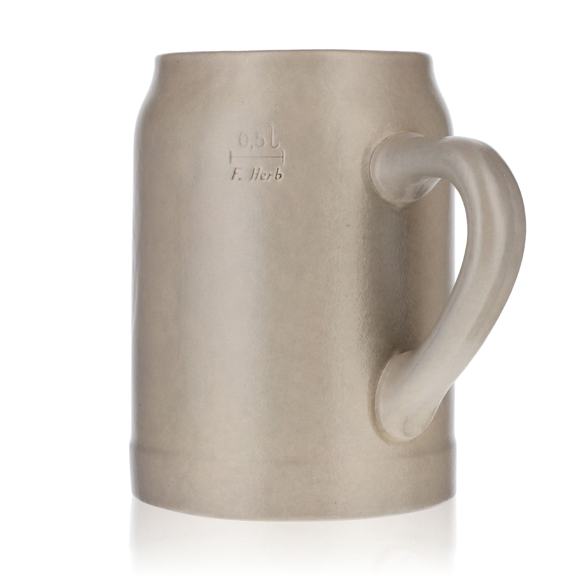 Augustiner beer glass Beer stein Collectible mug Beer mug 0.5l Clay jug – View 4