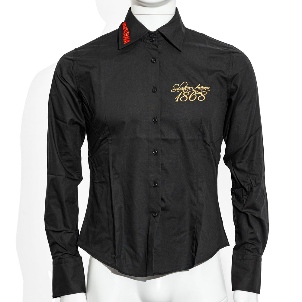 Averna Liqueur Shirt, Size M, Women's Blouse, Black