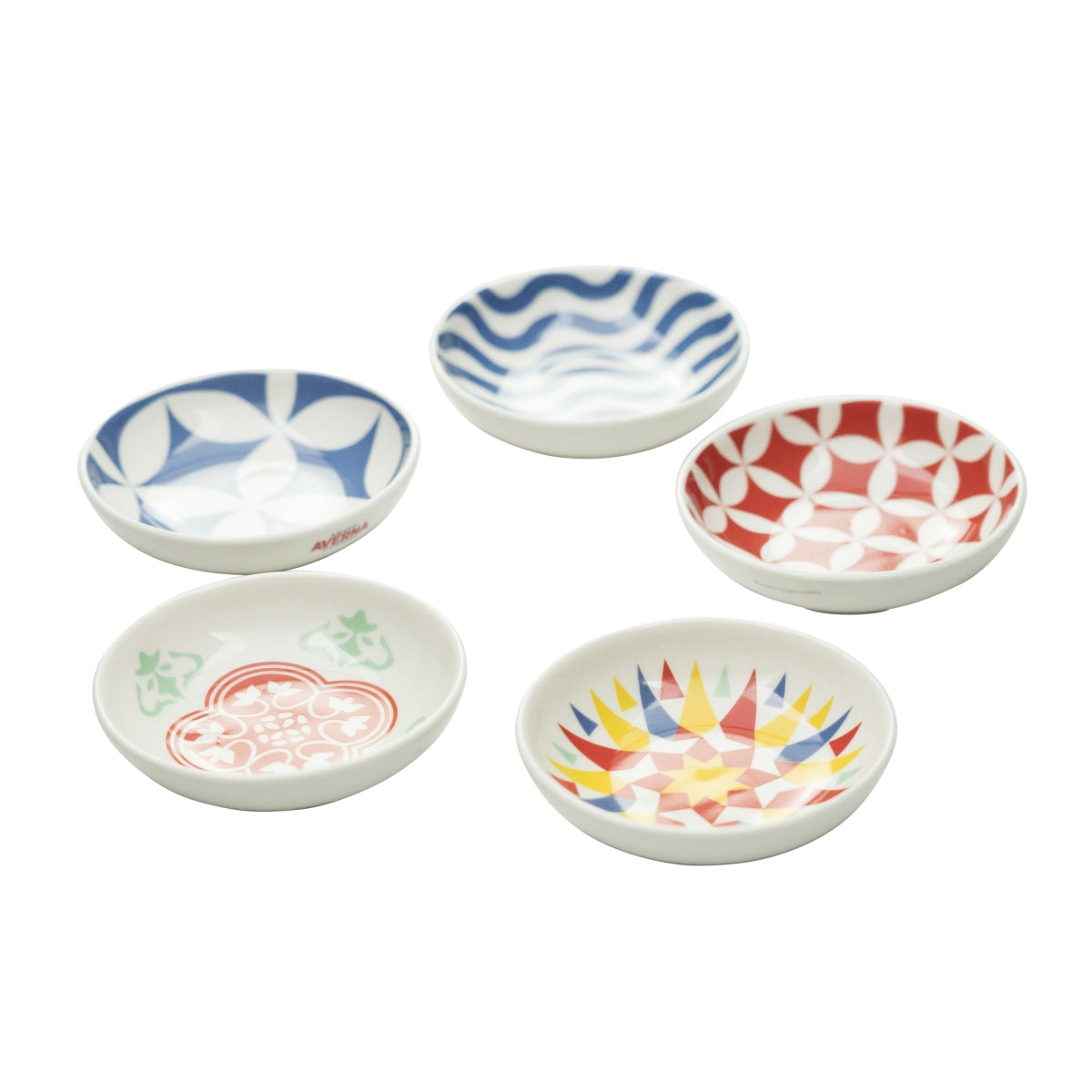 Averna Serving Bowl Set, 5 pieces, Mini Espresso Coffee Saucer – View 2