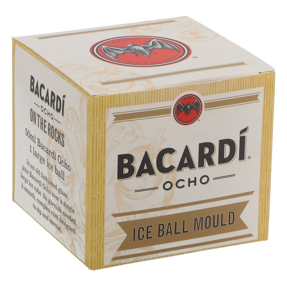 Bacardi Ice Cube Tray Ice Ball Mould Ocho Bar Accessories Cocktail Long Drink
