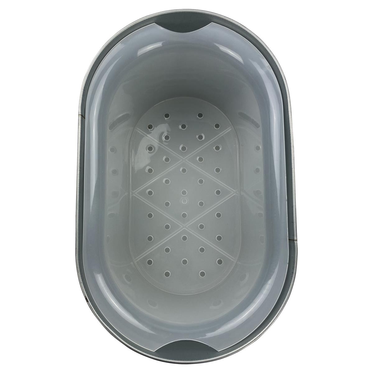 Bacardi Rum Bottle Cooler Ice Cube Tray Magnum Metal with Insert – View 4