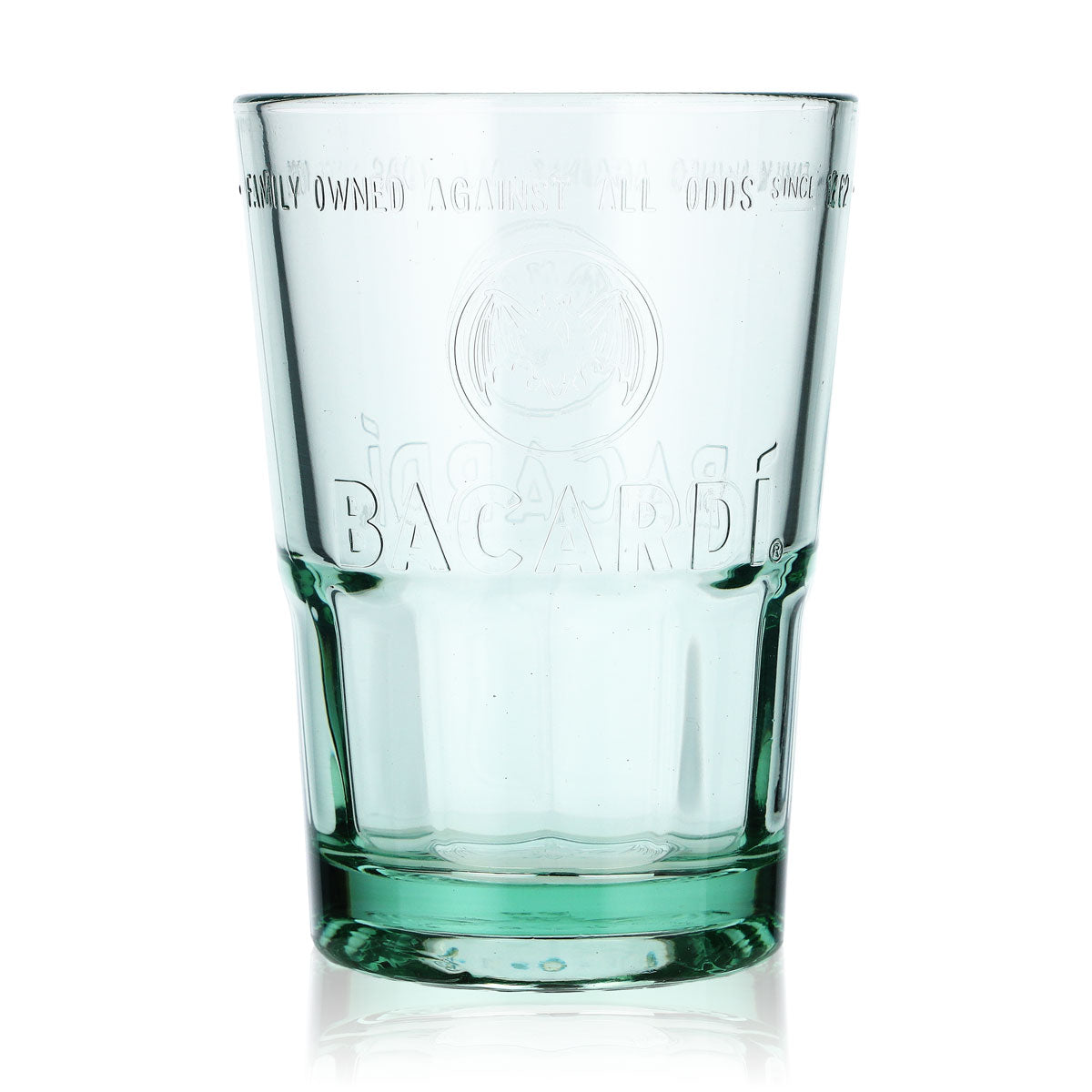 Bacardi Rum Glass Rum Glasses Cocktail Glasses 0.28 L Long Drink Glass Green