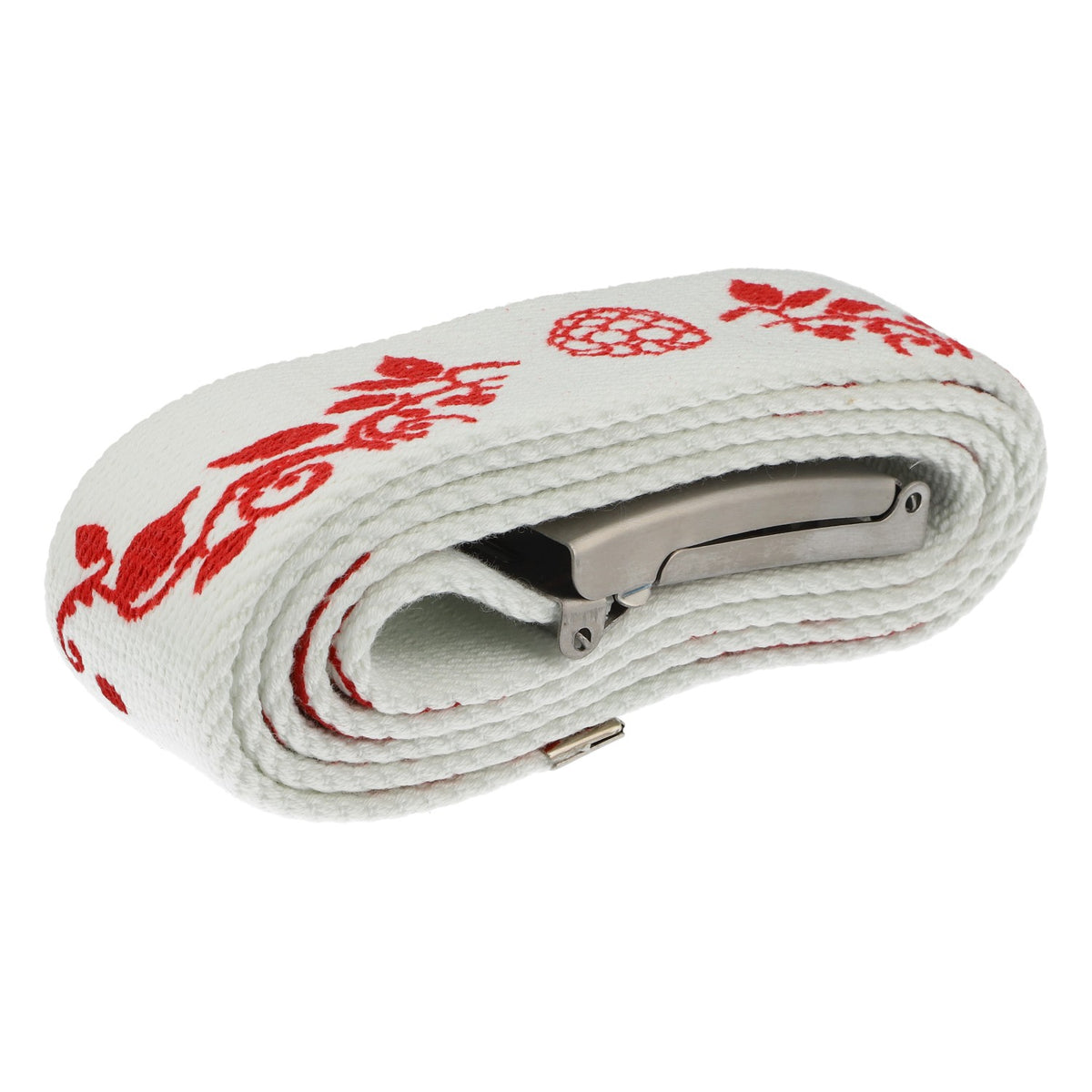 Bacardi Rum expRAZZyourself Belt, White with Red Raspberries, Fan Accessory – View 5