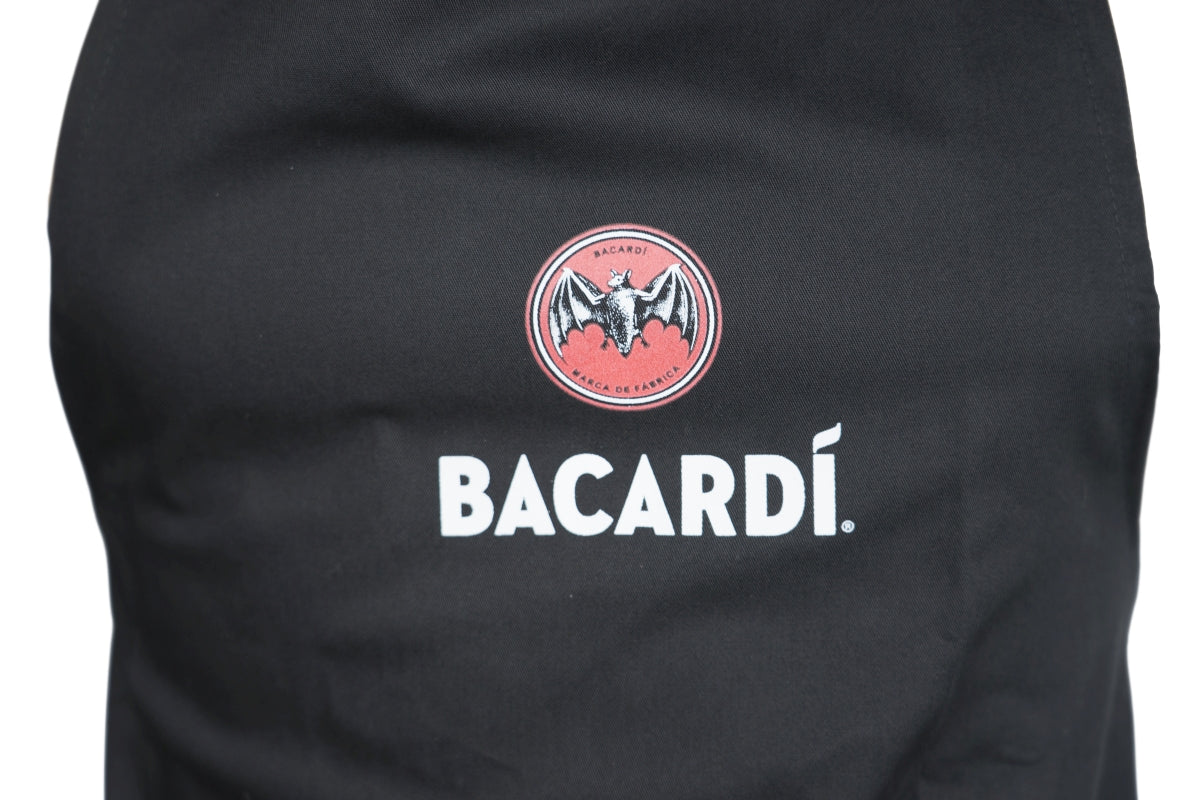 Bacardi Rum Waiter Apron Bib Long Pockets Cook Service Catering Bar Waiter – View 3