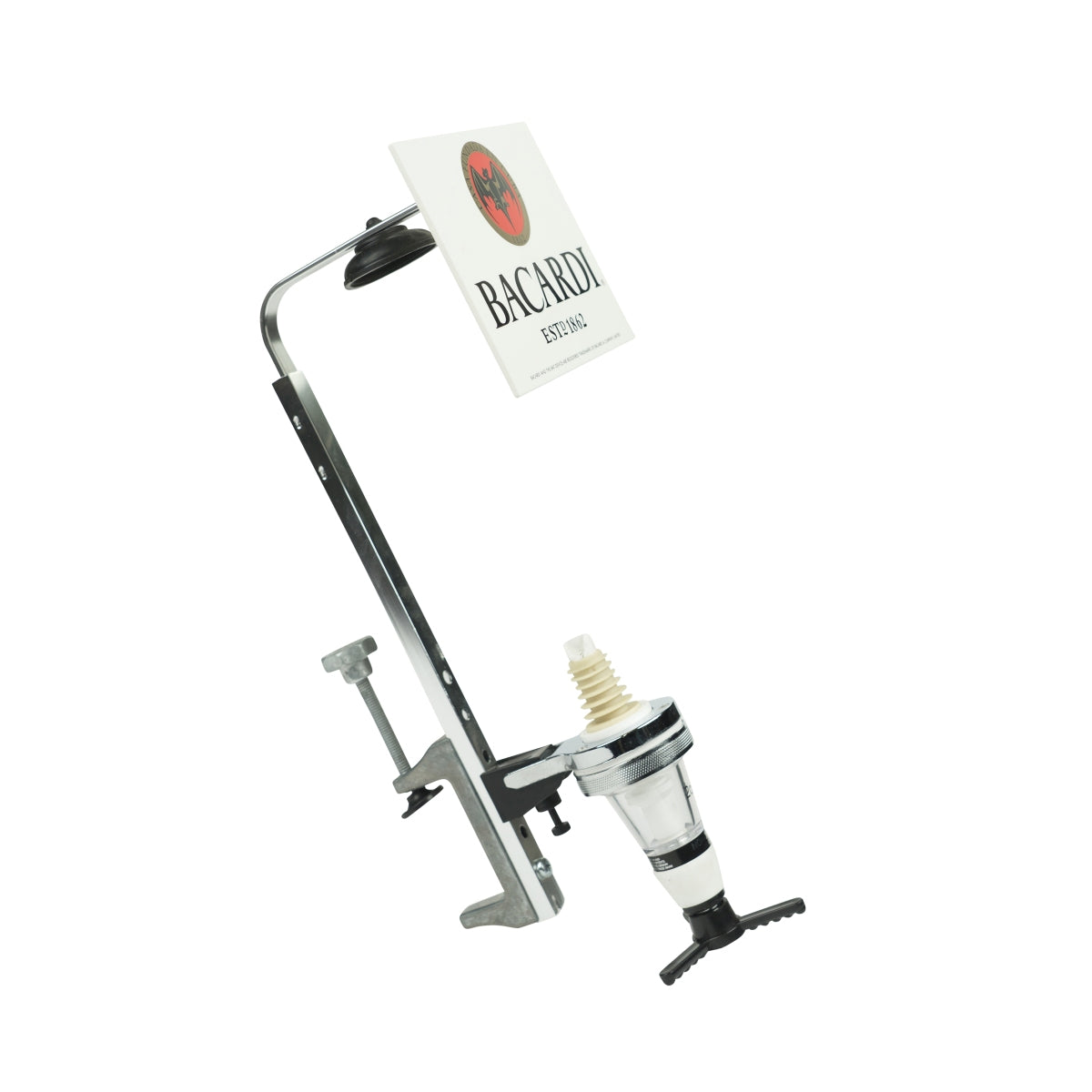 Bacardi Rum Measure 3L Dispenser Pourer Measuring Dispenser Wall Mount