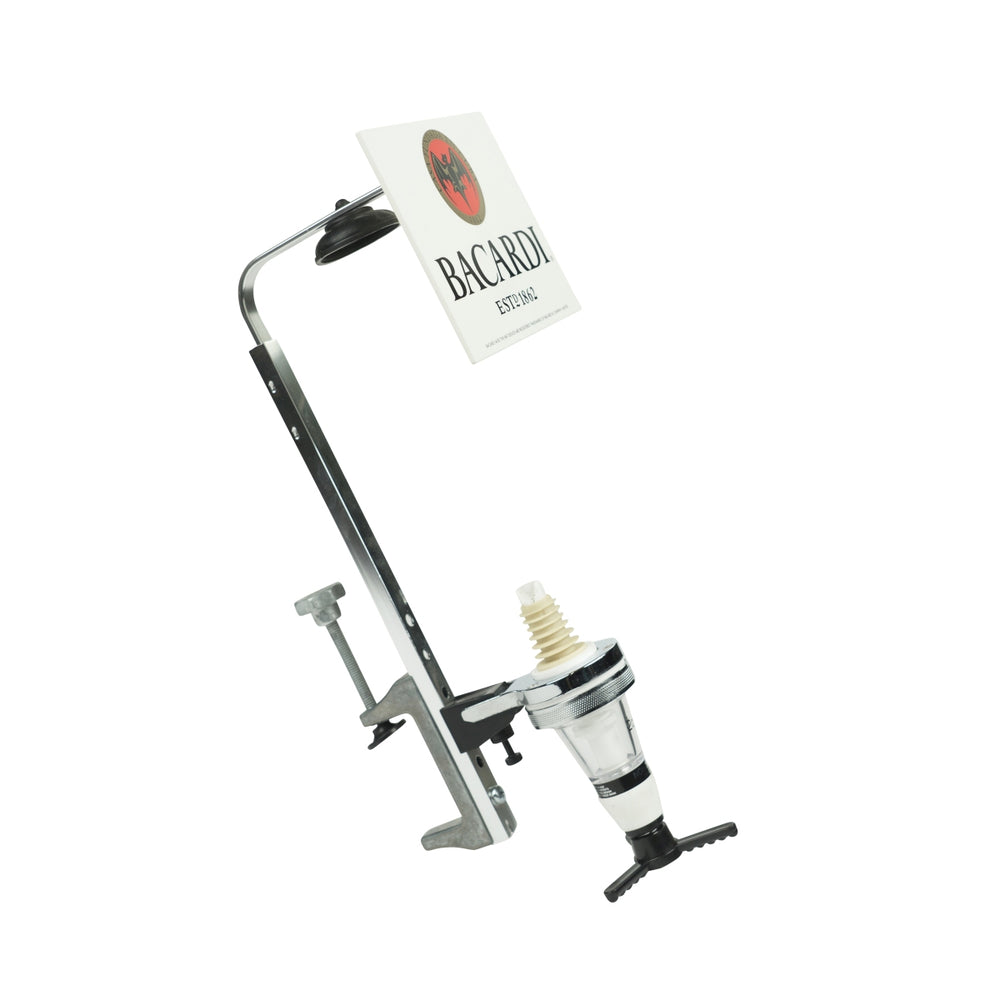 Bacardi Rum Measure 3L Dispenser Pourer Measuring Dispenser Wall Mount