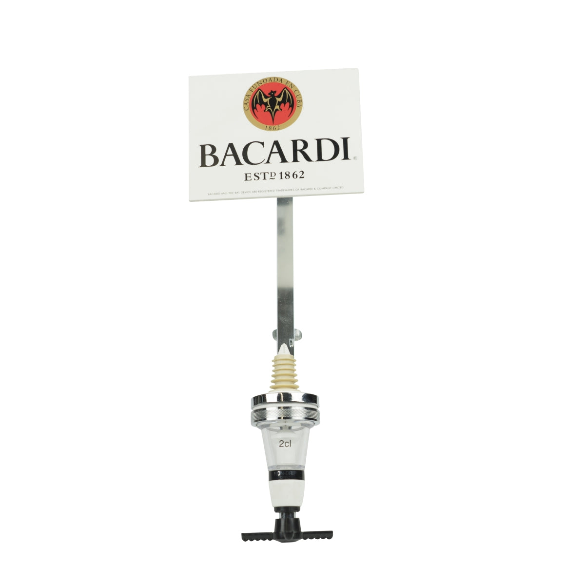 Bacardi Rum Measure 3L Dispenser Pourer Measuring Dispenser Wall Mount – View 2