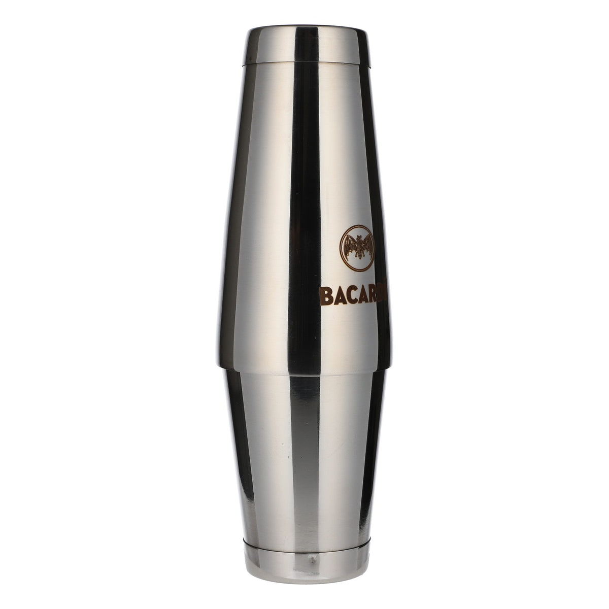 Bacardi Rum Full Stainless Steel / Stainless Steel Bar Shaker Bar Accessories Two-Piece Set – View 2